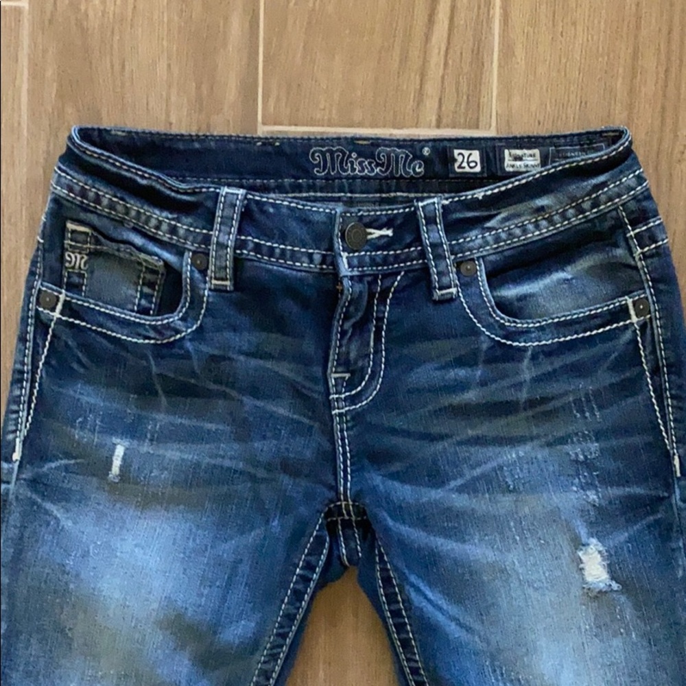 Miss Me Ankle Skinny Stretch Jean